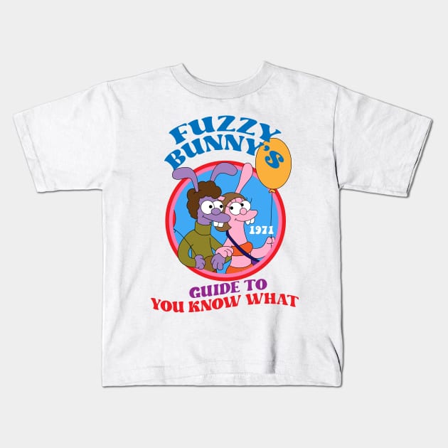 Fuzzy Bunny's Kids T-Shirt by Teesbyhugo